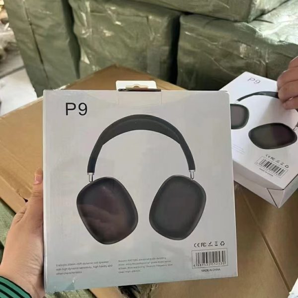 Cross-border P9 head-mounted bluetooth headset wireless gaming sports mobile phone computer universal battery life headset wholesale - Image 2