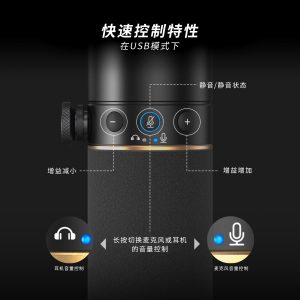 TONOR TD510 Recording, Podcasting, Music Studio Equipment, Game Broadcasting, USB XLR, Dynamic Microphone
