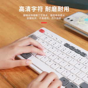 Source wholesale wired keyboard mechanical feel silent office computer notebook general film 108 keys