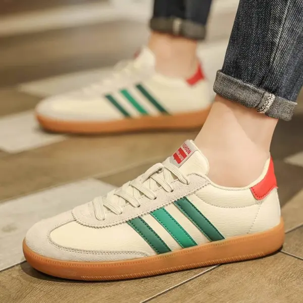 Official Clover Men's Shoes Autumn Men's Running Athleisure Forrest Gump Shoes Versatile Lightweight Soft-soled Small White Shoes - Image 4