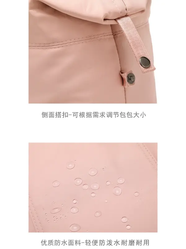 Travel bag: women's large-capacity portable lightweight waterproof duffle bag, short-distance travel boarding, maternity bag, storage bag - Image 5
