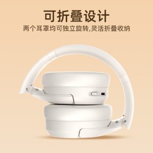 The new ANC active noise cancelling headset is an ultra-long battery life simple folding wireless gaming headset