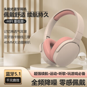 Cross-border new P2961 head-mounted bluetooth headset wireless sports gaming headset all-inclusive ear factory direct sales