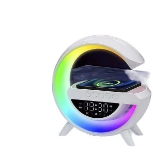 Bluetooth speaker, wireless charging, multi-functional atmosphere, night light, alarm clock, birthday mobile phone, desk lamp, audio, moonlight
