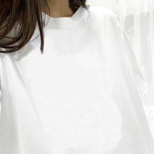Live source short sleeve t-shirt women's 2024 new style niche loose Harajuku plus size Korean version ins top wholesale