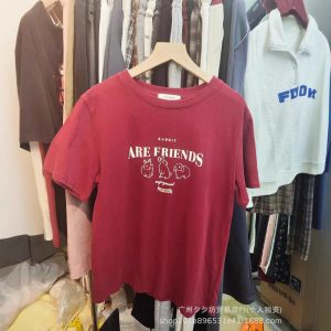 Factory direct wholesale women's clothing plus size short sleeve T-shirt stall source summer new women's tops wholesale 1688