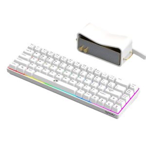 Lei Kui K68 dual color matching 68 keys gaming competition office notebook gaming usb wired keyboard cross-border