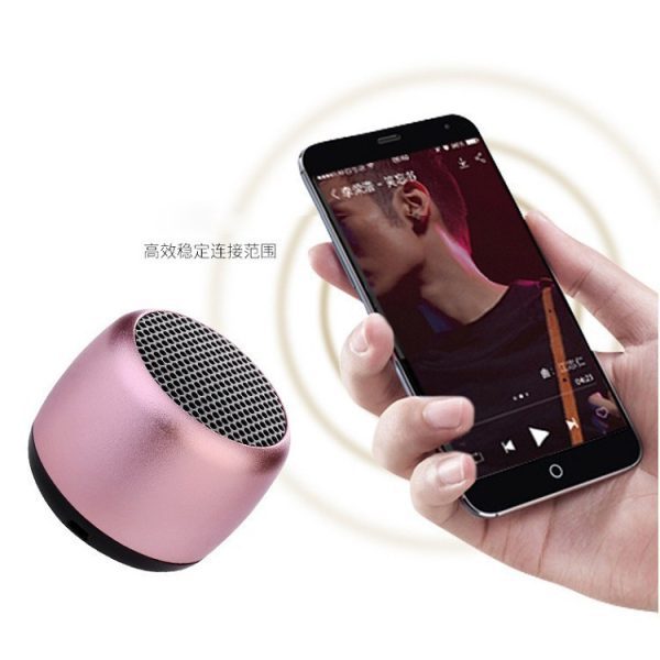 Source factory wireless mini bluetooth small speaker bass small steel cannon outdoor portable audio cross-border wholesale M1