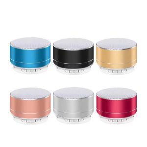 Cross-border metal A10 bluetooth speaker bass small steel cannon mini bluetooth audio gift support logo manufacturers