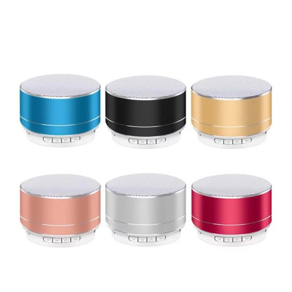 Cross-border metal A10 bluetooth speaker bass small steel cannon mini bluetooth audio gift support logo manufacturers - Image 5