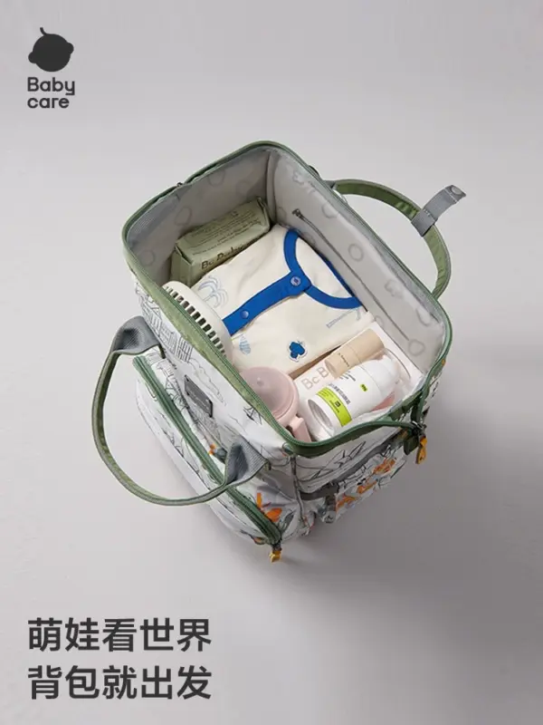 babycare changing bag 2025 new mother and baby going out light bag backpack mom bag large capacity travel - Image 6