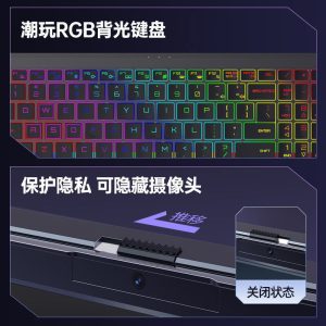Core i9+ RTX4060 high-performance gaming laptop, thin and light gaming laptop, e-sports live streaming, business student laptop