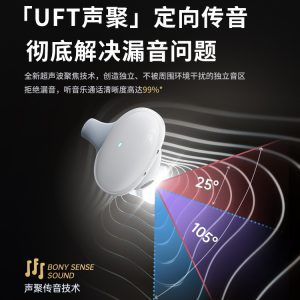 The new bluetooth headset noise cancelling wireless ear clip hanging ear non-in-ear waterproof sports super long battery life is unlimited
