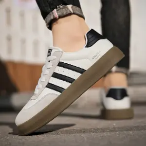 Official Clover German Training Shoes Men's 2025 New Autumn and Winter Versatile Casual Sneakers Soft Sole Sports Small White Tide Shoes
