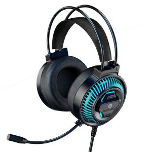 HP 8001U Computer Headset Big Headset Wired USB7.1 Headset Business, Gaming, Esports