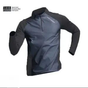 Outdoor city quick-drying clothes men's fitness sports long sleeves breathable stretch base training running casual coach top