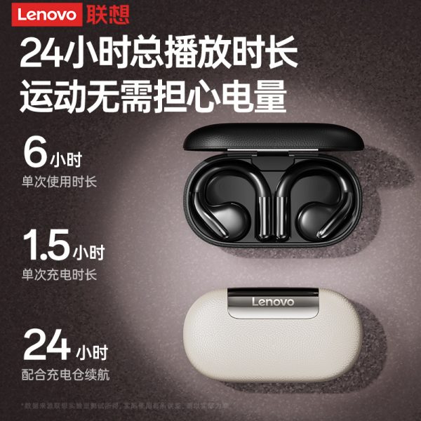Lenovo EA360 Bluetooth Headset 2025 Official Genuine Wireless Hanging Ear Long Endurance Open Sport - Image 2