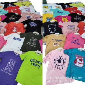 Summer plus size short-sleeved T-shirt women's clothing wholesale 1-5 yuan clothing source 1688 street stall running volume cheap new products