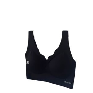 New spring product 1866 corrugated snowy cloud feeling chest wrap beautiful back bra fixed cotton cup wide shoulder vest female without trace
