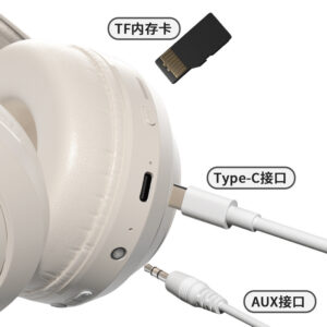 Cross-border popular headset Bluetooth headset, wireless headset, business HIFI sound quality, long-lasting headset spot delivery