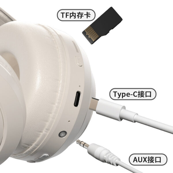 Cross-border popular headset Bluetooth headset, wireless headset, business HIFI sound quality, long-lasting headset spot delivery - Image 4