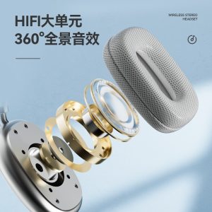 Huaqiangbei explosive P9Promax headset Bluetooth wireless headset retro new high-quality headset factory direct sales