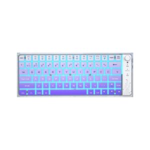 Cross-border explosive rechargeable wireless bluetooth dual-mode keyboard, RGB silent office, gaming, notebook, tablet