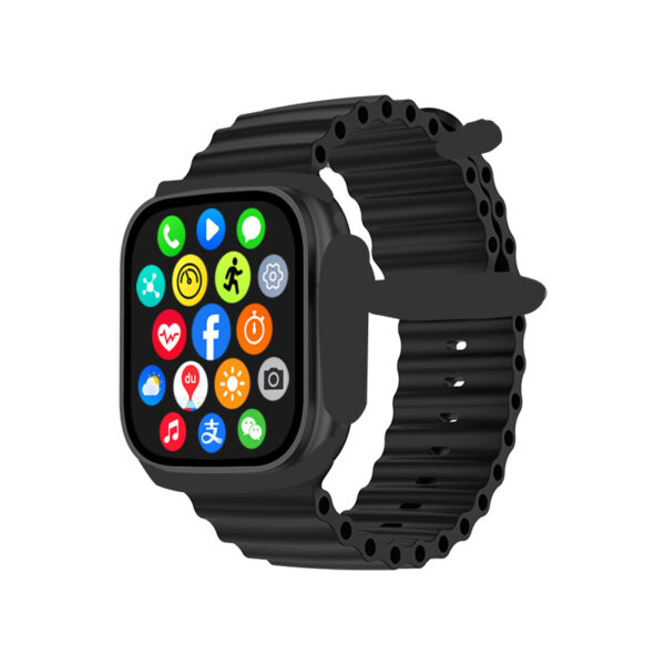 M12 Smart Watch Health Blood Pressure Monitoring Huaqiangbei S9 Multifunction NFC Bluetooth Call Sports Waterproof Watch - Image 5