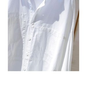 2022 pring Autumn Tops Office Loose Casual Lapel Shirt Tops