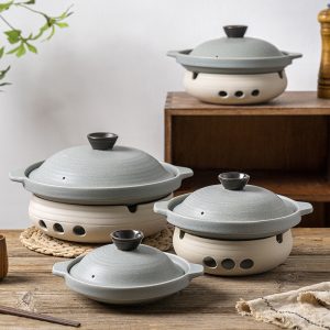 Chinese insulated soup plate, candle, open flame heating, Hunan cuisine beef stir-fry plate, dry pot, open stove, special hotel restaurant commercial