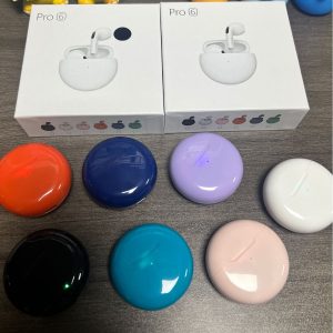 Cross-border new Pro6 bluetooth headset in-ear sports noise cancelling wireless J6 TWS binaural M10 Pro4 PRO5