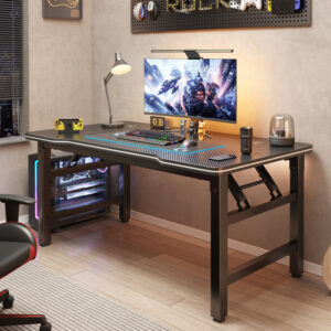 Computer Desks, Desktop Home Gaming Tables and Chairs, Bedroom Simple Tables, Work Desks, Desks, Solid Wood Carbon Fiber Desks