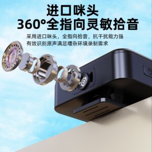 The factory directly supplies the new B1 1-in-2 wireless lavalier microphone for live broadcasting, special radio noise reduction wireless small microphone