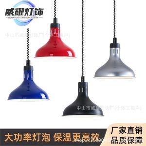 Food heating insulation chandelier, food insulation supermarket store, dry goods, nuts, stretch lifting, adjustable chandelier, stir-fry
