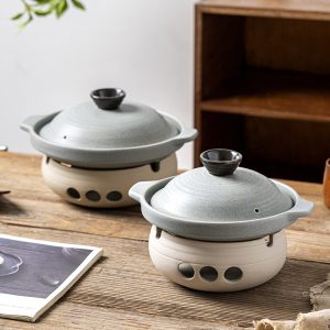 Chinese insulated soup plate, candle, open flame heating, Hunan cuisine beef stir-fry plate, dry pot, open stove, special hotel restaurant commercial