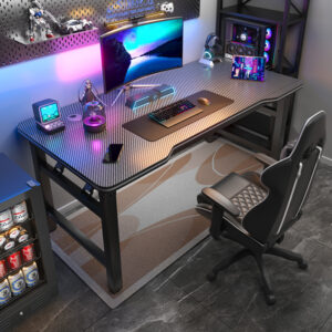Computer Desks, Desktop Home Gaming Tables and Chairs, Bedroom Simple Tables, Work Desks, Desks, Solid Wood Carbon Fiber Desks