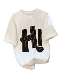2025 summer new korean version plus size women's short sleeve t-shirt women's loose half-sleeved women's base shirt foreign trade stall