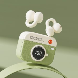 New Q87 Touch Ear Clip tws wireless in-ear noise canceling digital display e-sports bluetooth headset source factory wholesale