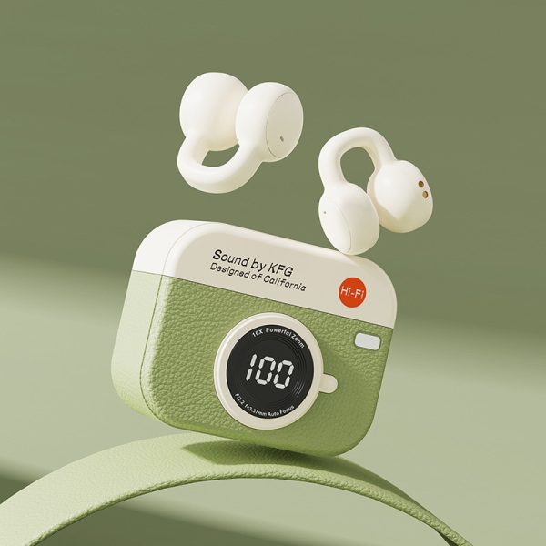 New Q87 Touch Ear Clip tws wireless in-ear noise canceling digital display e-sports bluetooth headset source factory wholesale - Image 4
