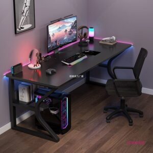 Computer Desk, Desktop Bedroom Home Table, Simple Modern Office Desk, Desk Chair Set, Small Simple Gaming Desk