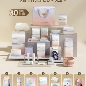 In October, crystallization is waiting for delivery, bag knife paper, admission to the hospital, mother and child set, pregnant women preparing for childbirth, confinement supplies, spring