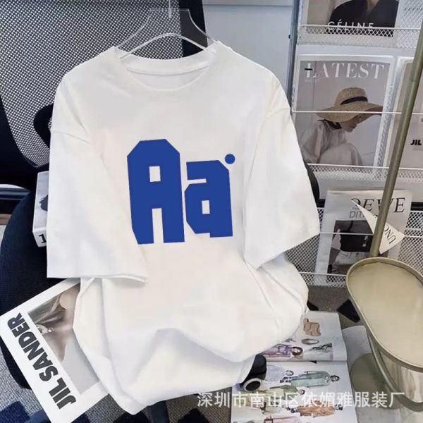 Alibaba Women's Clothing Wholesale Network 1688 Summer Short Sleeve T-Shirt 1 Yuan Factory Direct Sales Plus Size Women's Clothing Street Stall - Image 2