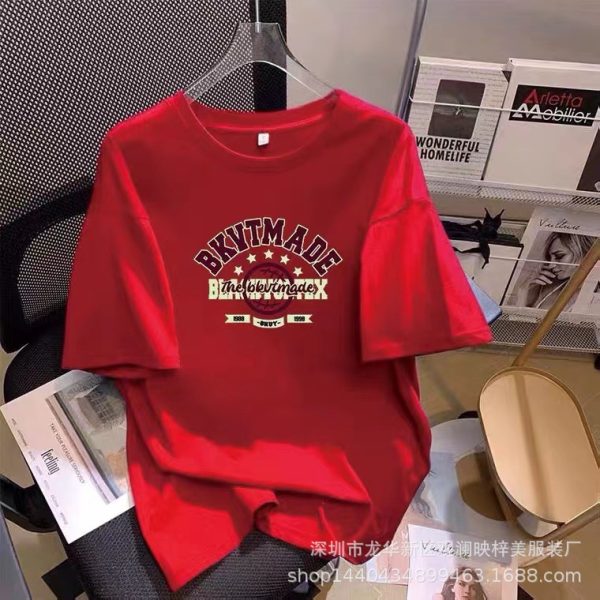 In summer, the popular women's plus-size T-shirt is 9.9 yuan, free shipping is 1 yuan, 2 yuan is cheap, and the supply of tops is low at 5 yuan - Image 4