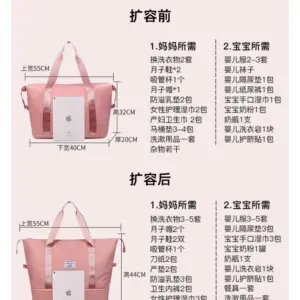 Maternity kit for pregnant women, full set of maternity room for summer admission, maternity bag for mothers and children, storage bag, large-capacity baby and mother