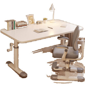 Hand Lift Desk, Desk Desk, Study Table, Adjustable Children's Table and Chair Set, Study Room, High-end Desk, Computer Desk