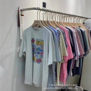 Factory direct wholesale women's clothing plus size short sleeve T-shirt stall source summer new women's tops wholesale 1688