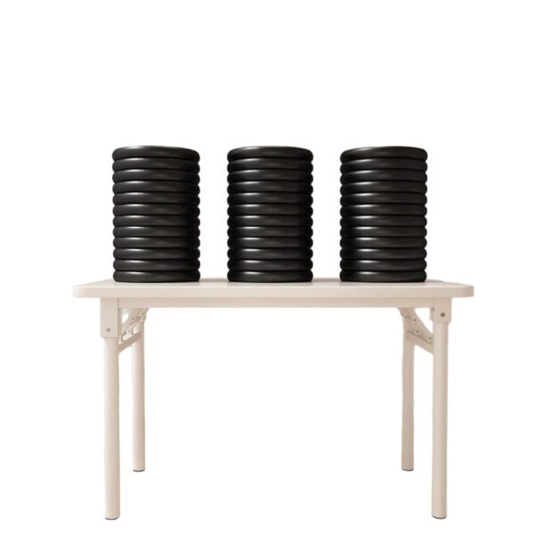 Foldable Simple Computer Desk and Chair Set Small Bedroom Home Student Desk Writing Desk Desk Rectangular Desk - Image 6
