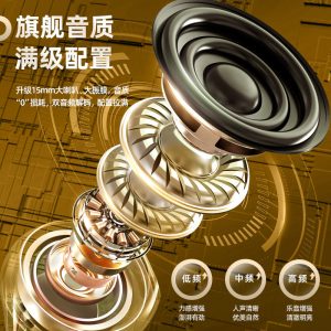 LETV Letv wireless bluetooth headset ultra-long battery life pro6 noise reduction semi-in-ear brand authentic Huaqiangbei