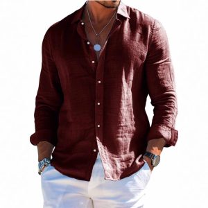 Hawaiian 3D printed shirt Amazon Independence popular lapel beach short-sleeved shirt