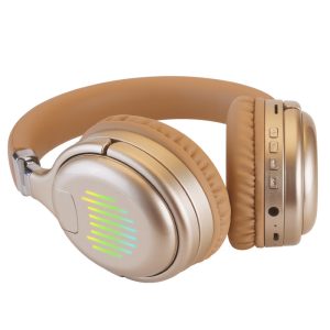 Private model foldable headset bluetooth headset game luminous e-sports game ultra-long standby headset spot second hair